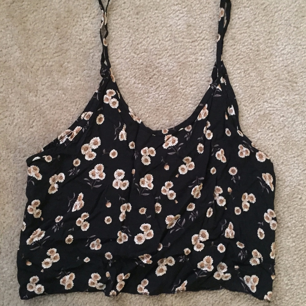 Brandy Melville Daisy Print Flowy Tank